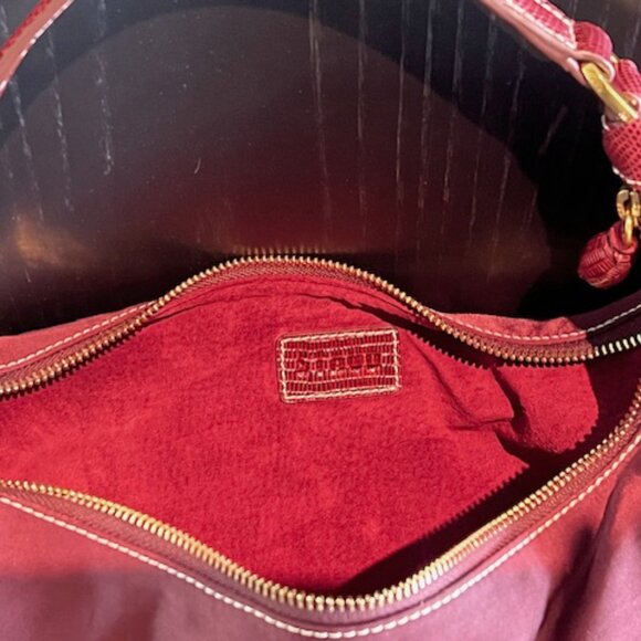 Staud Sasha Satin Swing Zip Bag in Raspberry, Never used - Picture 9 of 9